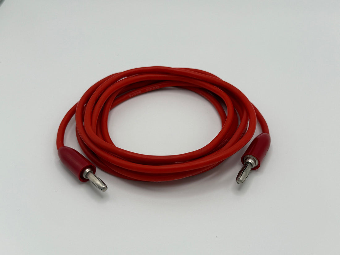 Red and Black Multimeter Leads – 4mm Banana Plugs Red and Black set